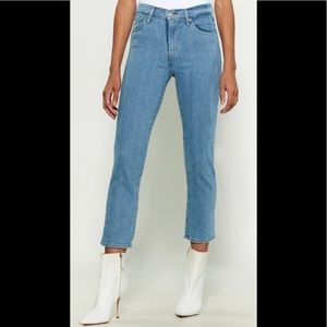 New Levi’s 724 High Rise Straight Crop Jeans